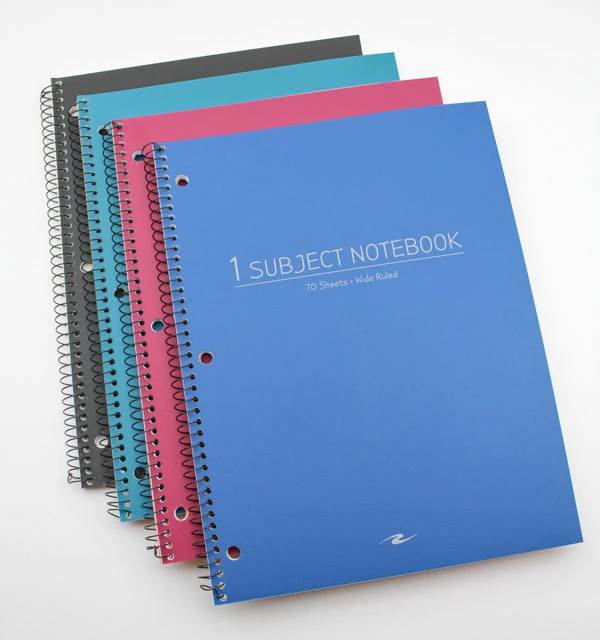 Roaring Springs Poly Cover 1 Subject Notebook - Wide Ruled