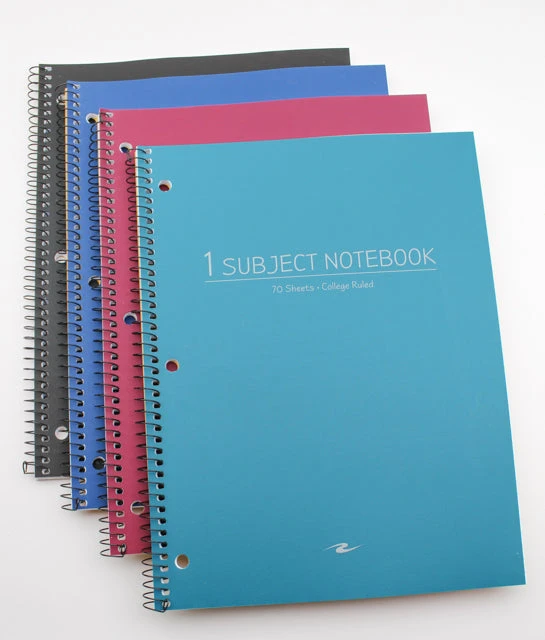Roaring Springs Poly Cover 1 Subject Notebook - College Ruled