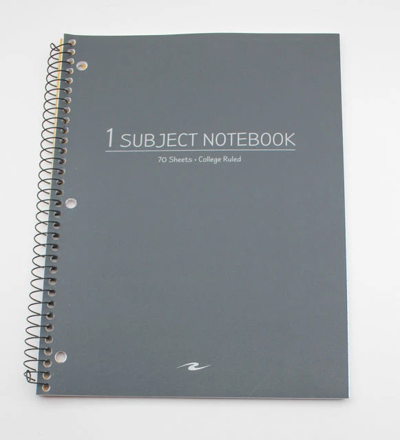 Roaring Springs Fashion Poly Cover 1 Subject Notebook - College Ruled