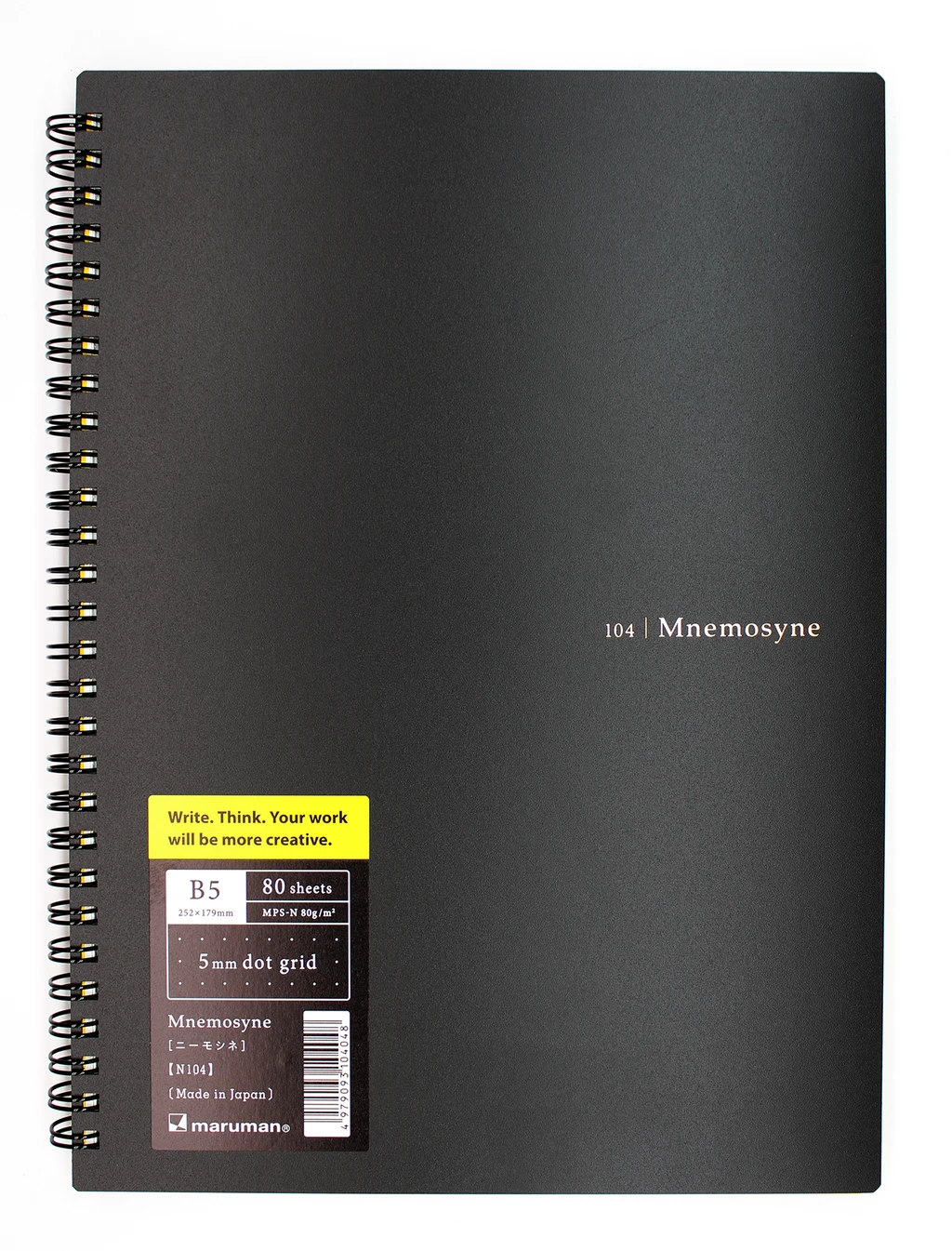 Maruman Mnemosyne N104 Notebook B5 - Dot Grid