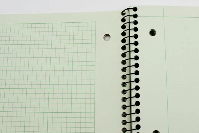 Roaring Springs Wirebound Engineering Notebook - 8.5" x 11" - Green