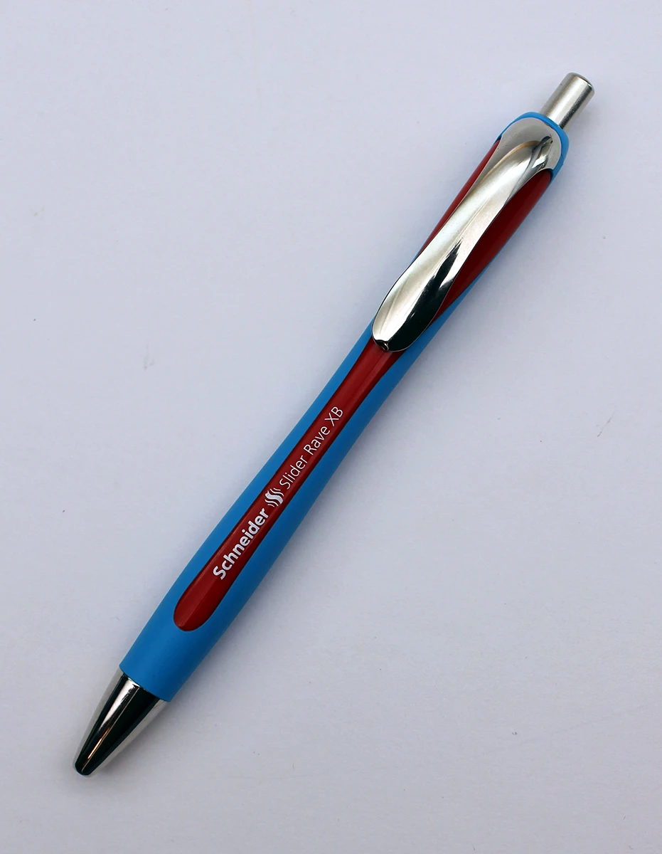 Schneider Slider Rave XB Retractable Ballpoint Pen 1.4mm, Red