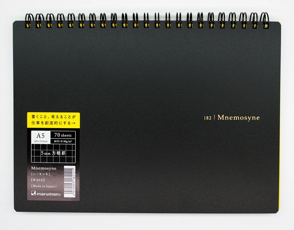 Maruman Mnemosyne N182A Notebook A5 - Graph