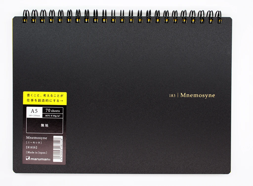 Maruman Mnemosyne N183A Notebook A5 - Blank