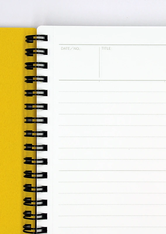 Maruman Mnemosyne N195A Notebook A5 - Lined Closeup