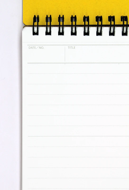 Maruman Mnemosyne N196A Notebook B6 - Lined Closeup