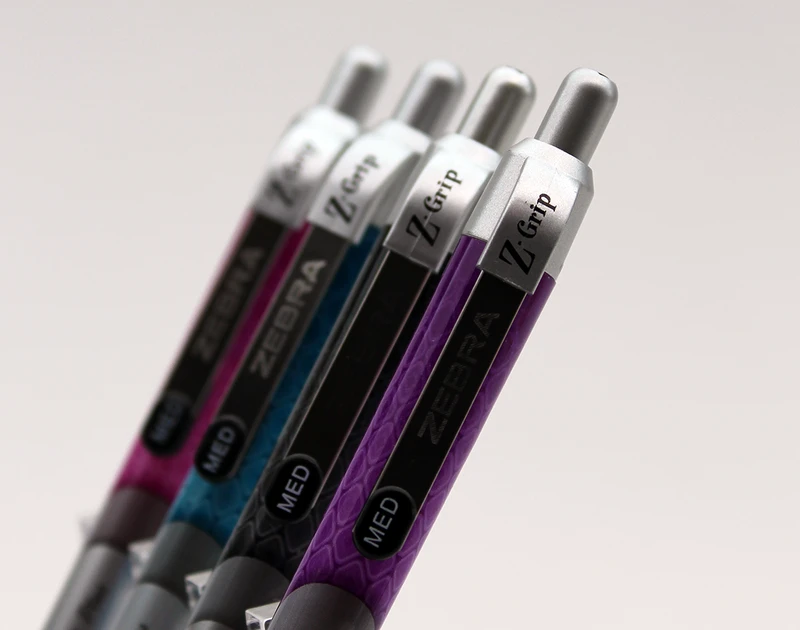Zebra Z-Grip Plus Ballpoint Retractable Pen 1.0mm Fashion - 4pk