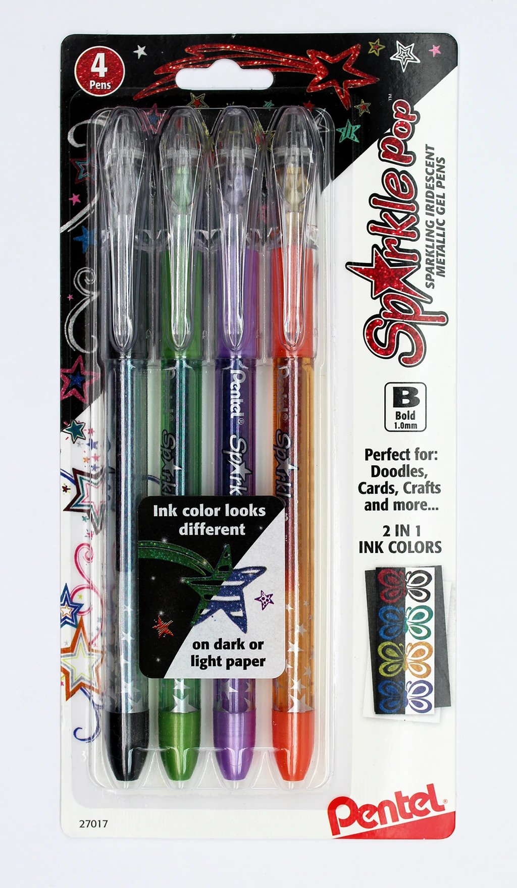Pentel Sparkle Pop Gel Pens #1 - 4 Pack