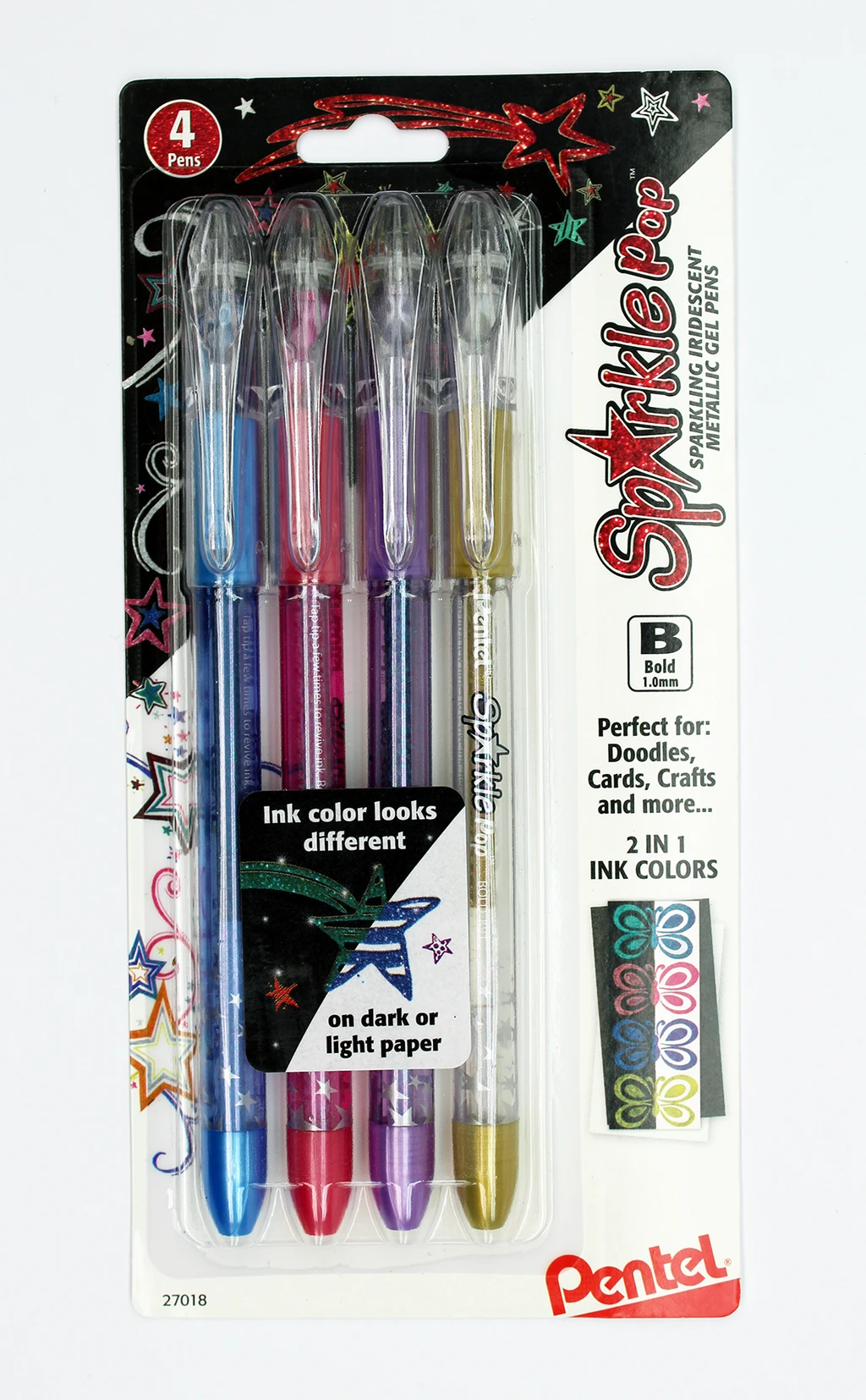 Pentel Sparkle Pop Gel Pens #2 - 4 Pack