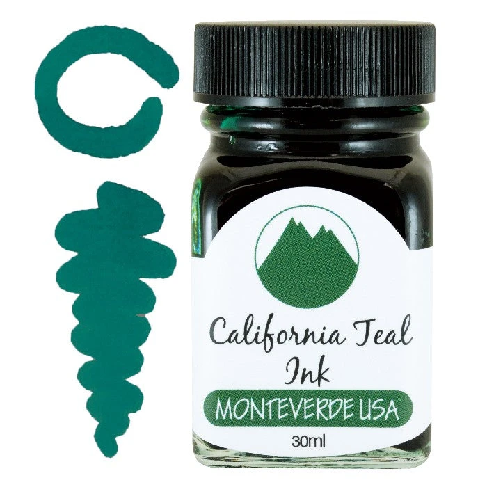 Monteverde California Teal Ink - 30ml Bottle