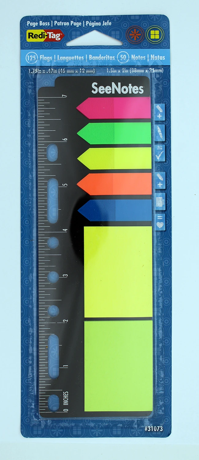 Redi-Tag Page Manager - Sticky Notes and Page Flag Kit