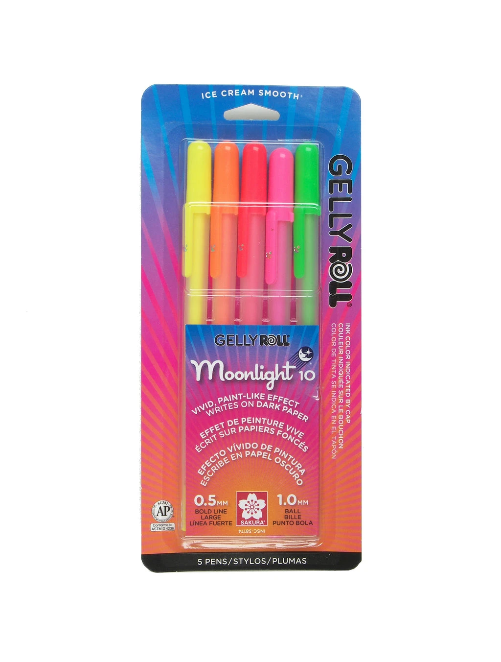 Sakura Gelly Roll Moonlight Dawn 5 Pack