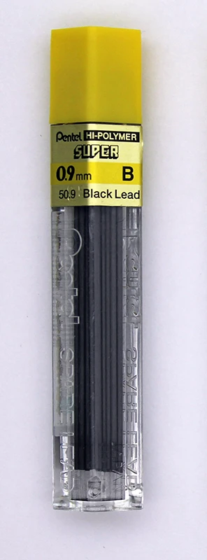 Pentel Super Hi-Polymer Lead 0.9mm - B