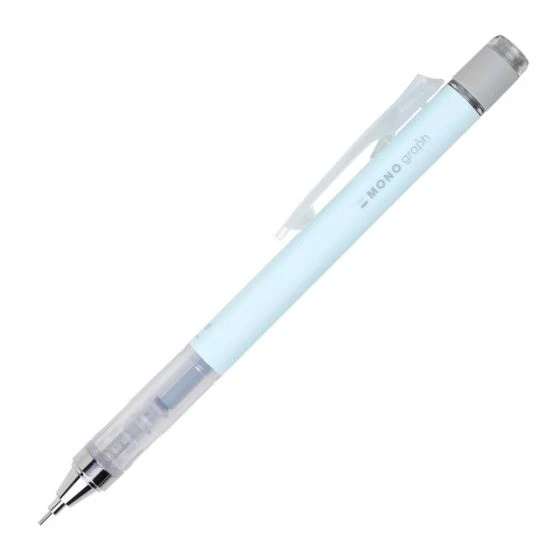 Tombow MONO Graph Mechanical Pencil, Pastel, Ice Blue
