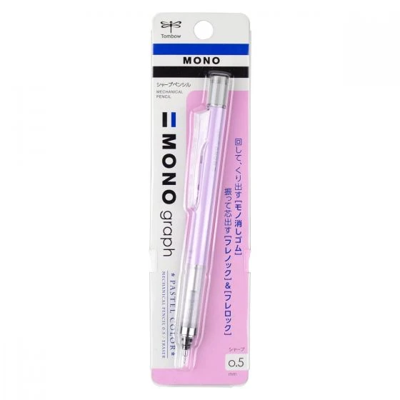 Tombow MONO Graph Mechanical Pencil, Pastel, Lavender