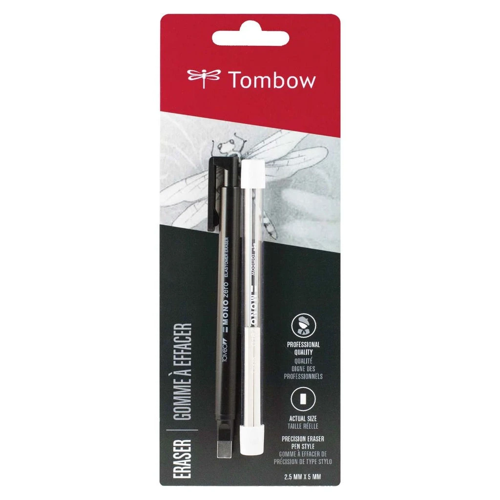 MONO Zero Rectangular Eraser with Refill