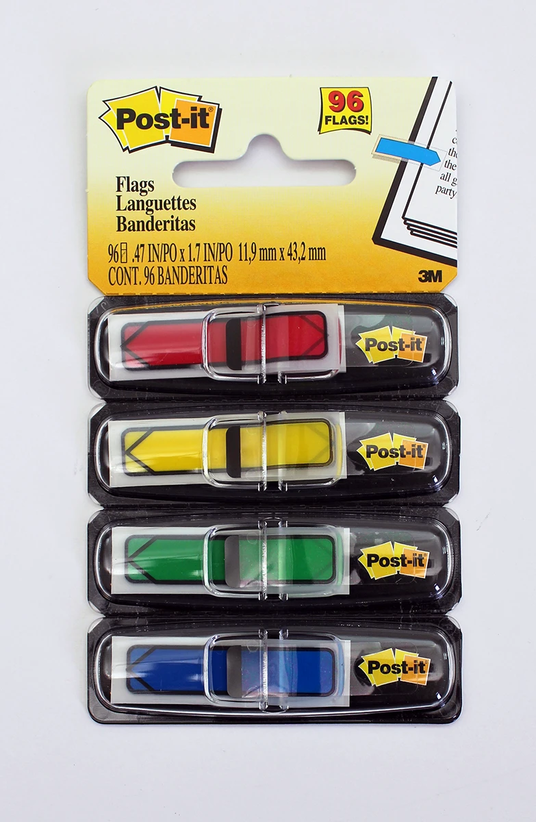 3M Post-It Flags - Arrow - Asst Colors