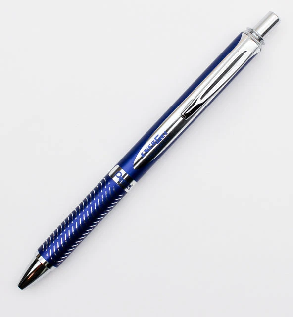 Pentel EnerGel Alloy Retractable- Blue