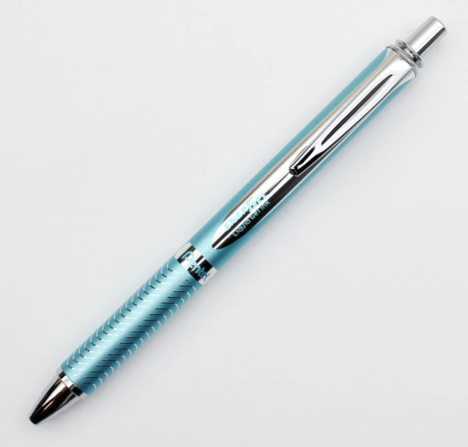 Pentel EnerGel Alloy Retractable- Aquamarine