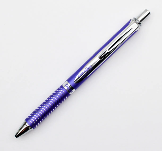 Pentel EnerGel Alloy Retractable- Violet