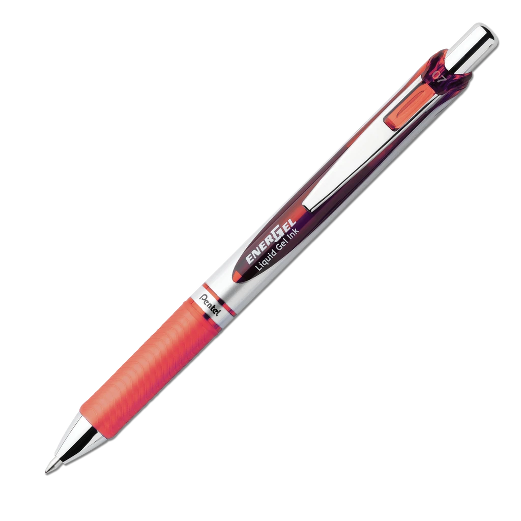Pentel EnerGel RTX Liquid Gel Pen - Orange