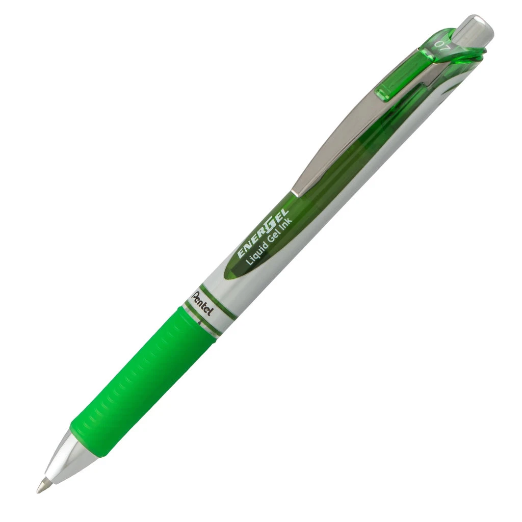 Pentel EnerGel RTX Liquid Gel Pen - Lime Green