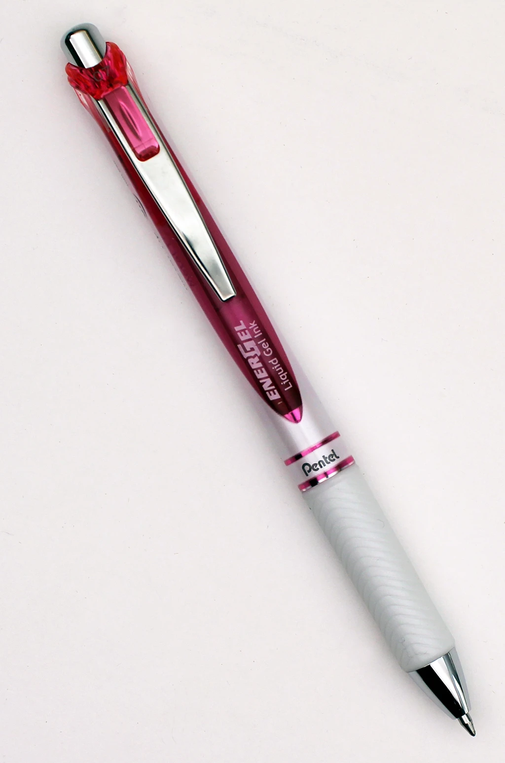 Pentel EnerGel Pearl Liquid Gel Pen .07 - Pink