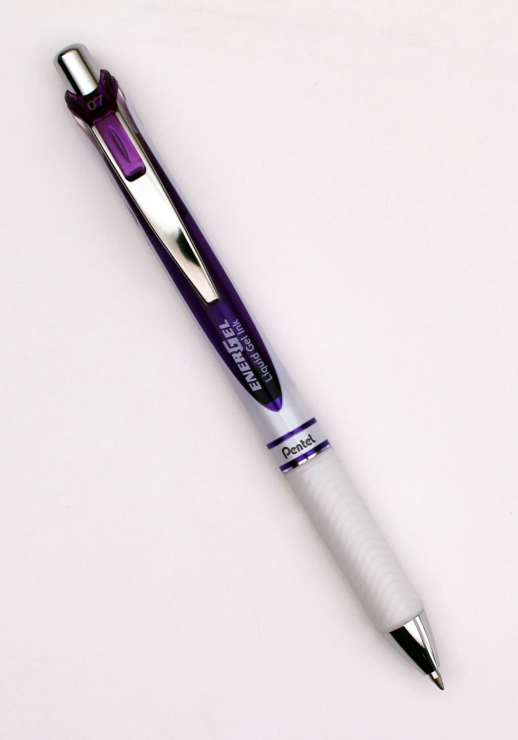 Pentel EnerGel Pearl Liquid Gel Pen .07 - Violet