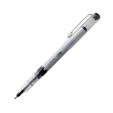 Ohto Fude Ball Color Liquid Ink Roller Ball Pen - 1.5mm - Black