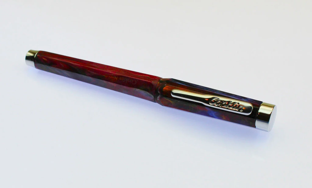 Conklin Nozac Fountain Pen - Toledo Red - Medium