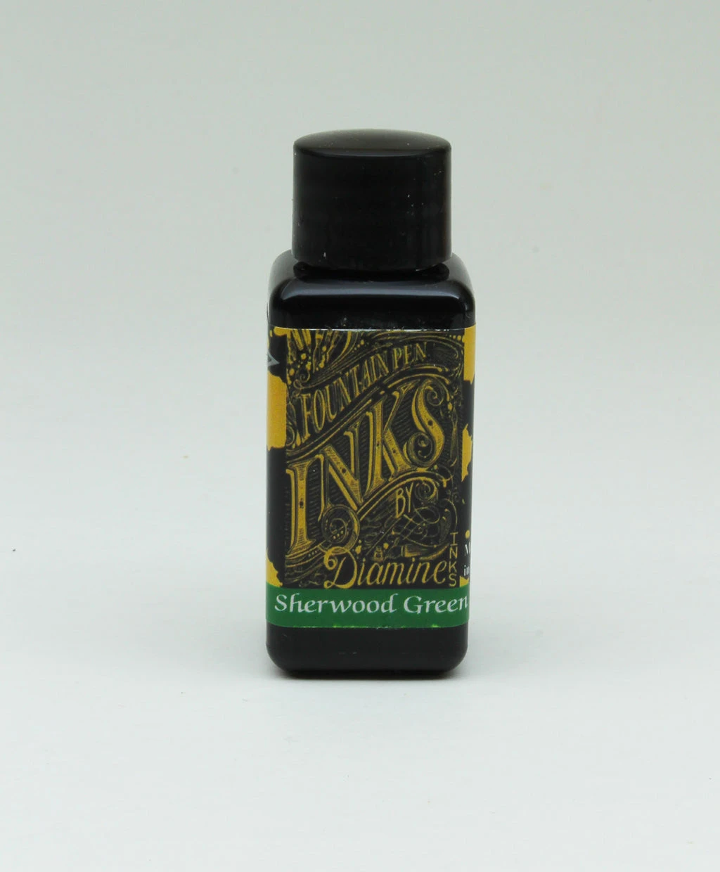 Diamine Sherwood Green Ink - 30ml Bottle