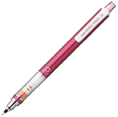 Uni Kuru Toga Mechanical Pencil - Pink - 0.5mm