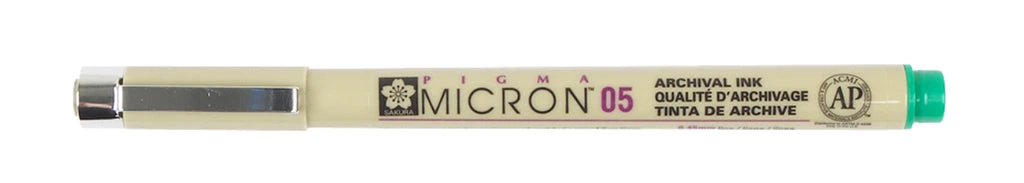Sakura Pigma Micron 05-Green