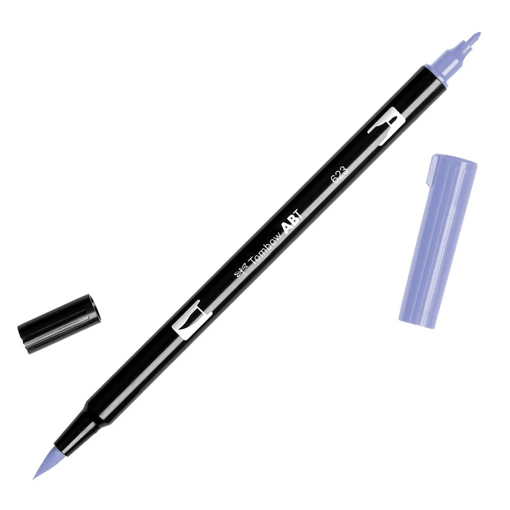 Towbow Dual Brush Pen - Purple Sage (623)