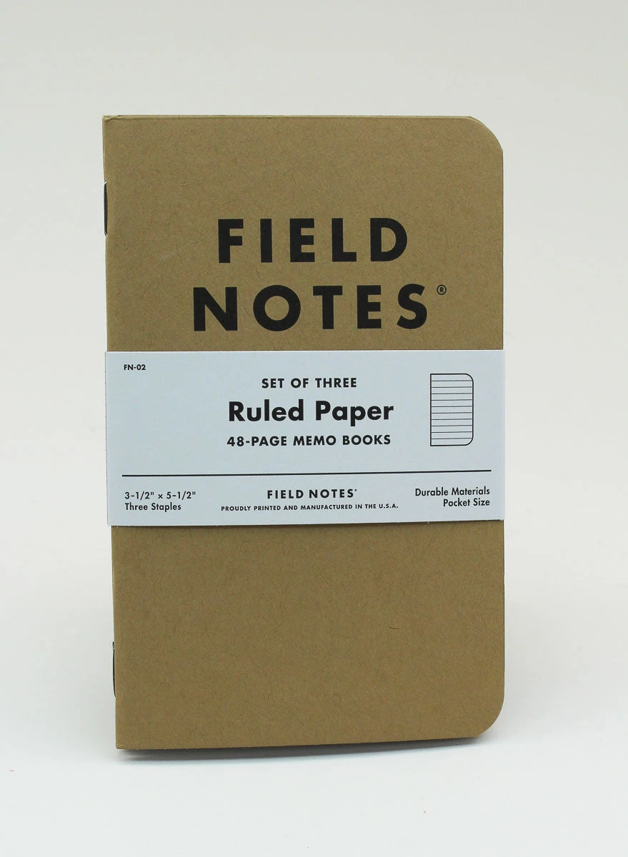 Field Notes Notebook - Original - Ruled