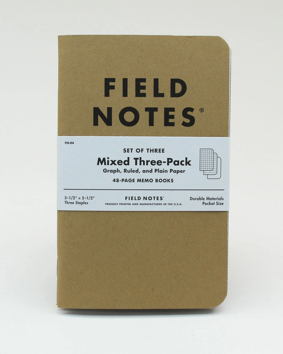 Field Notes Notebook - Original - Mixed