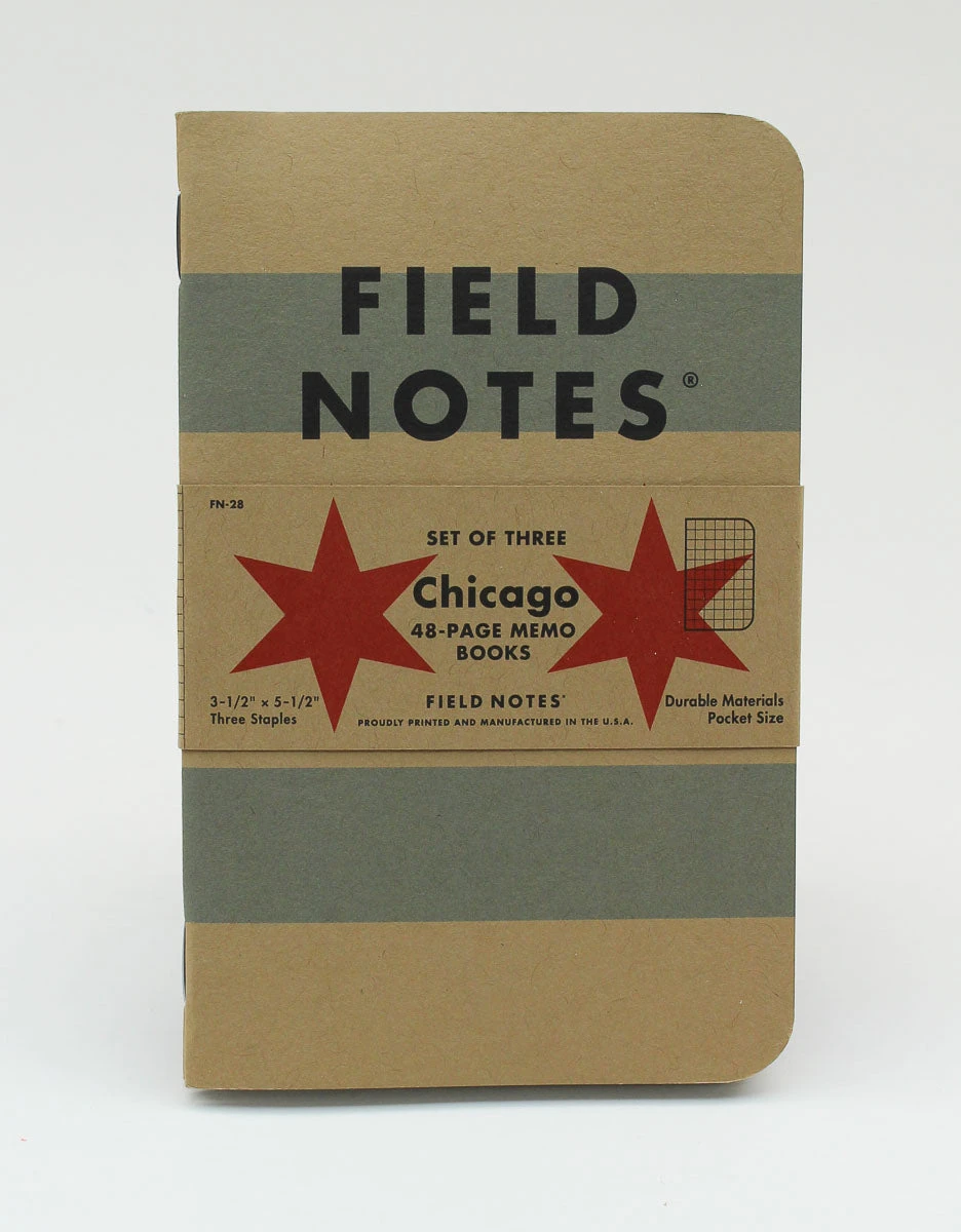 Field Notes Notebook - Chicago - Graph 