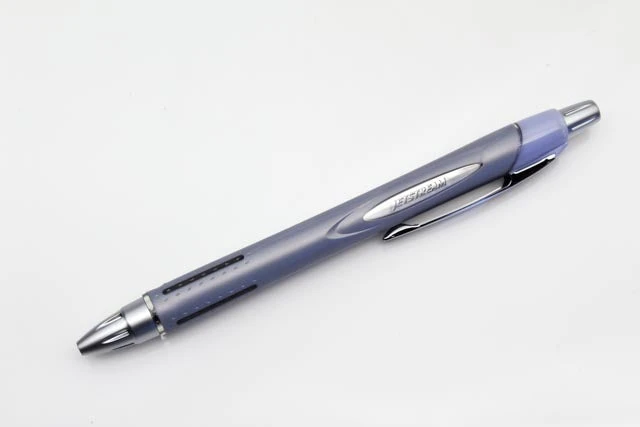 Uni Jetstream 0.7mm Silver - Black Ink