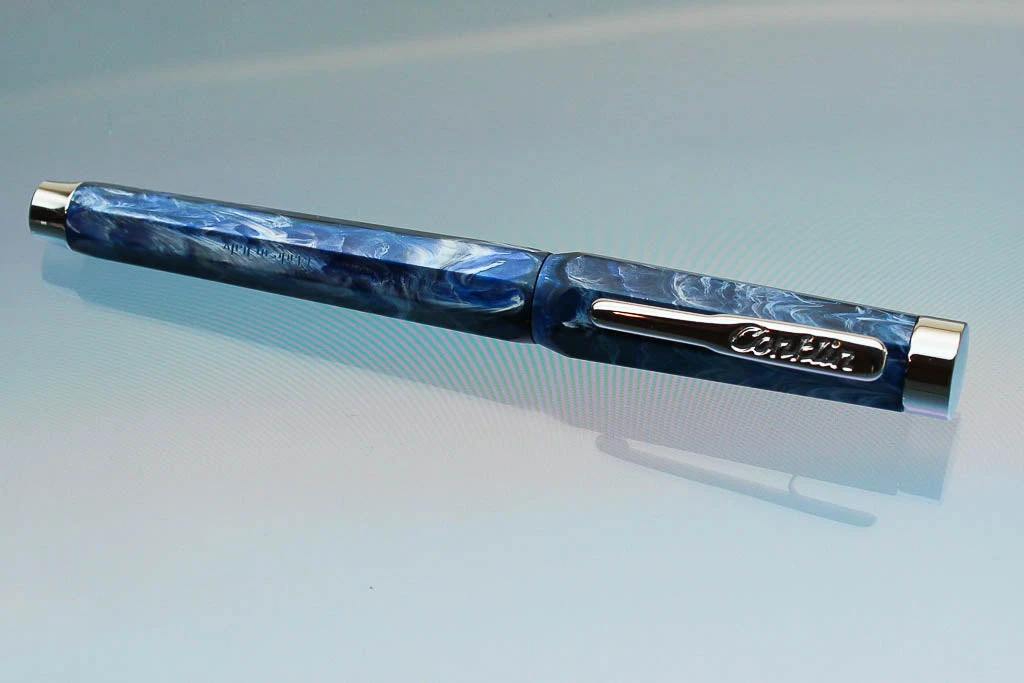 Conklin Nozac Fountain Pen -Ohio Blue - Medium