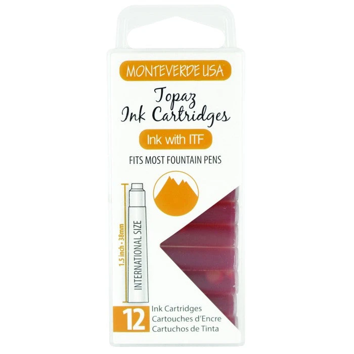 Monteverde Topaz Ink - Cartridges