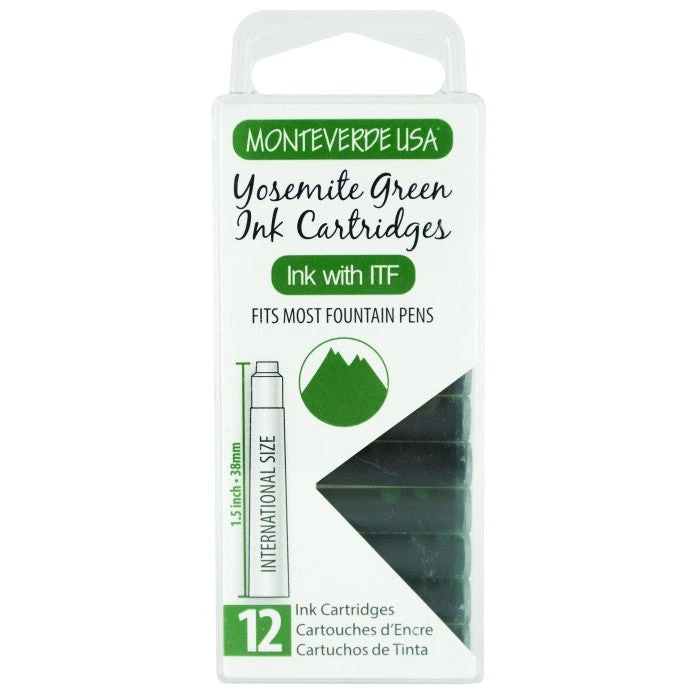 Monteverde Yosemite Green Ink - Cartridges