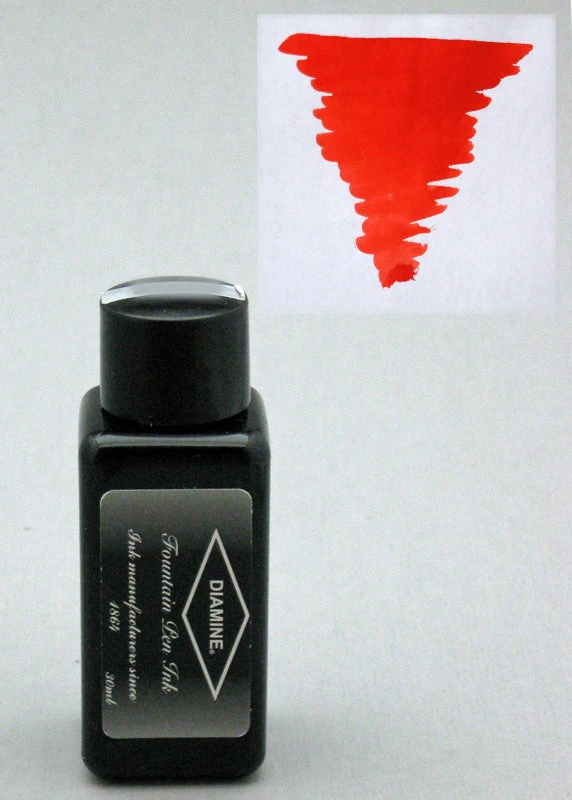Diamine Wild Strawberry Ink - 30ml Bottle