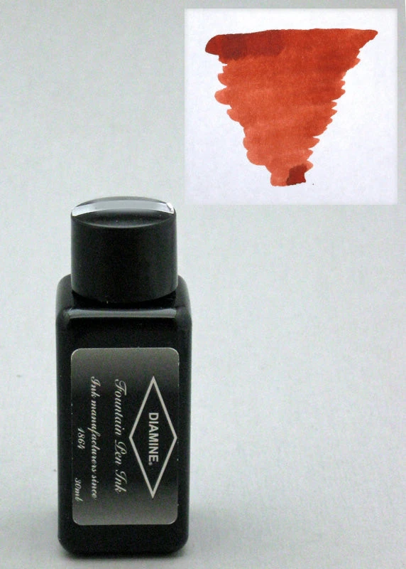 Diamine Burnt Sienna Ink - 30ml Bottle