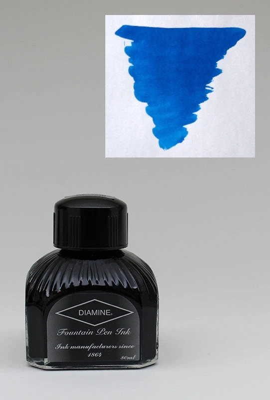 Diamine Asa Blue Ink - 80ml Bottle
