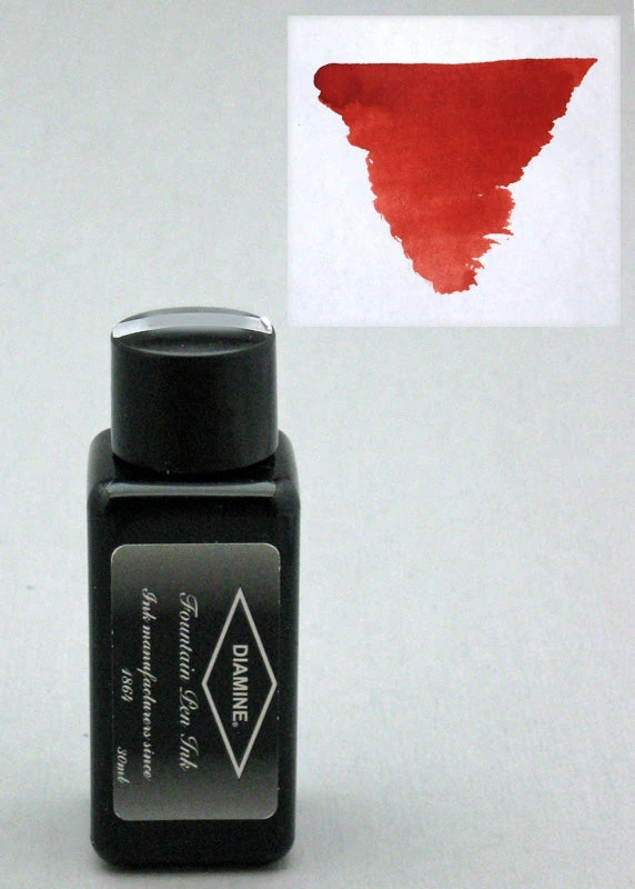 Diamine Monaco Red Ink - 30ml Bottle