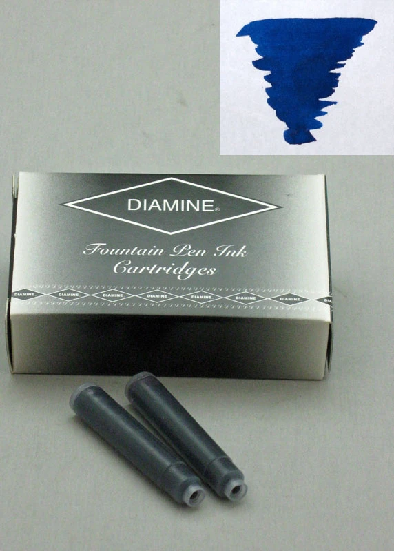 Diamine Majestic Blue Ink - Cartridges