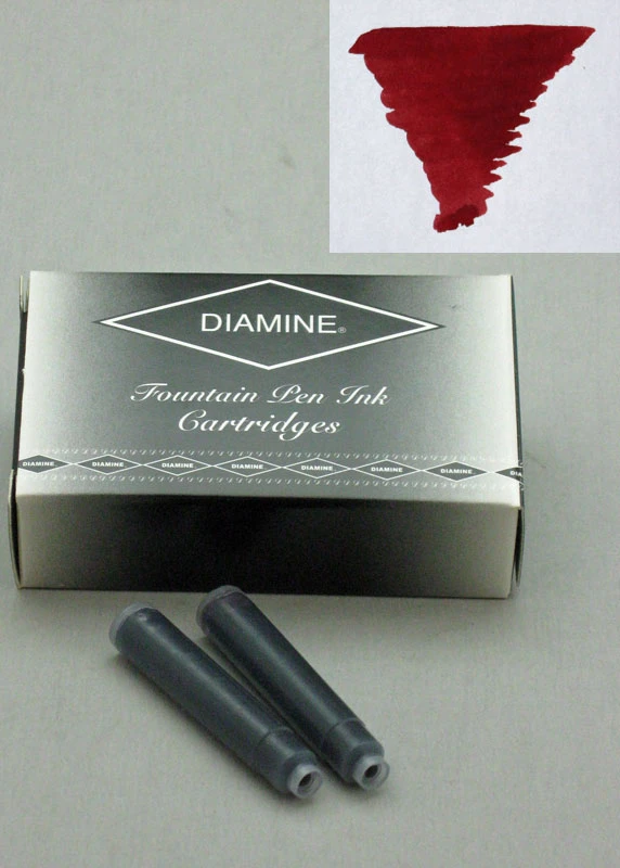 Diamine Oxblood Ink - Cartridges