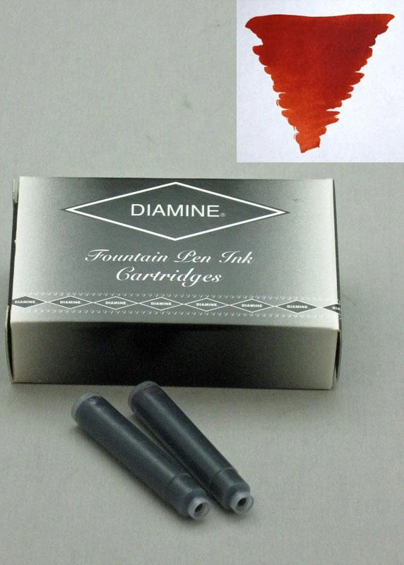 Diamine Ancient Copper Ink - Cartridges