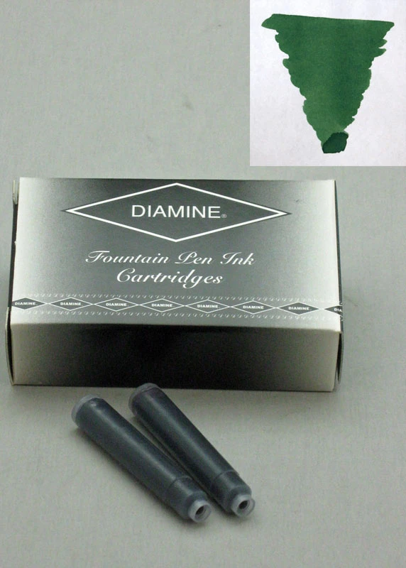 Diamine Emerald Ink - Cartridges