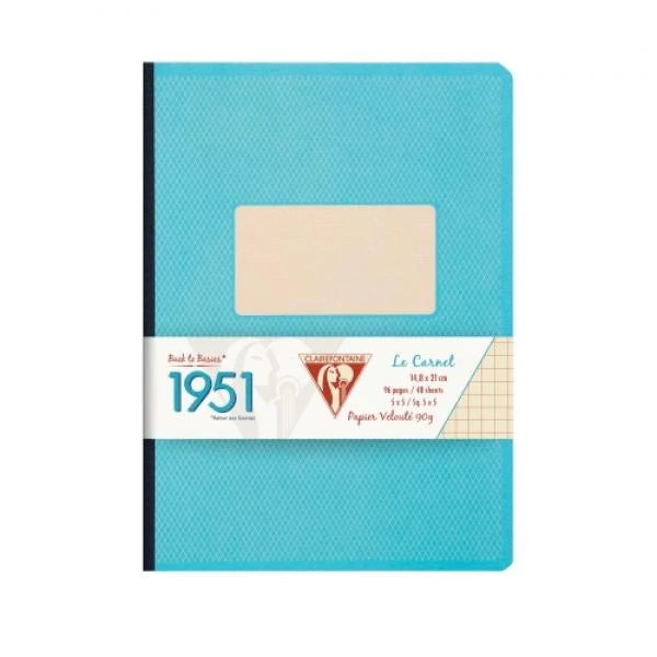 Clairefontaine 1951 Clothbound Notebook - Turquoise